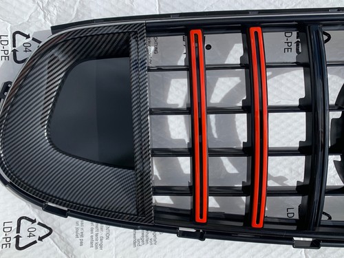 Mercedes GLC X253 Grille BRABUS Look Panamericana GT Grill Black 2020 - Picture 3 of 10