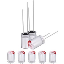 20 Pack 8x11.8mm 820uF 25V Solid Electrolytic Capacitor for PCB Repair