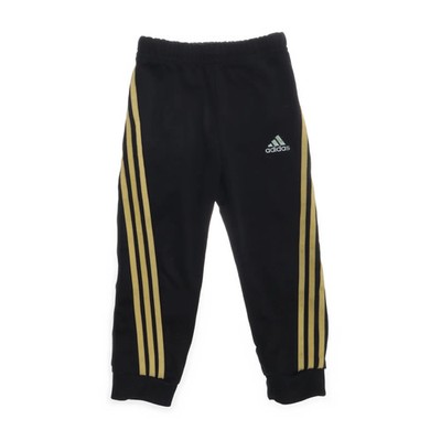 Adidas, Sporthose, Größe: 92, Schwarz/Gelb, Recyceltes Polyester #nY2