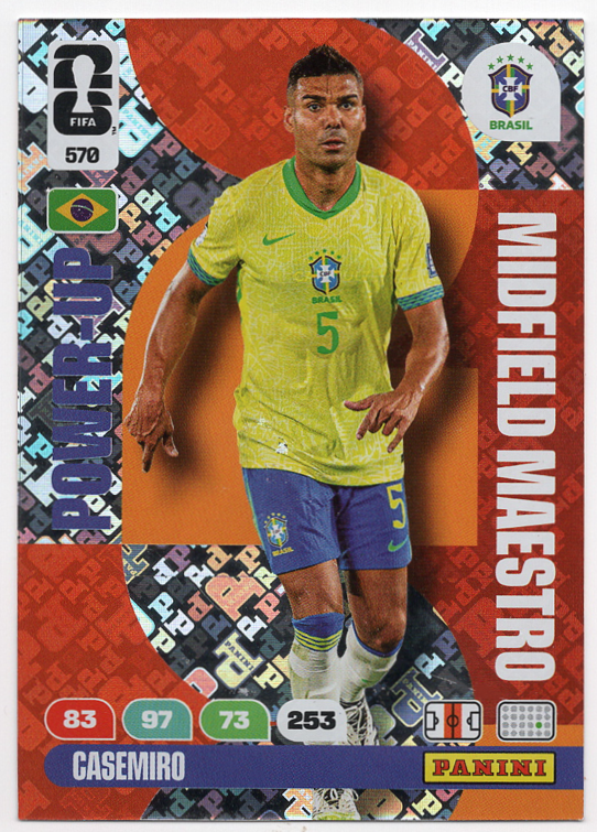 570. Casemiro (Brazil) Panini Adrenalyn XL FIFA World Cup 2026 | eBay