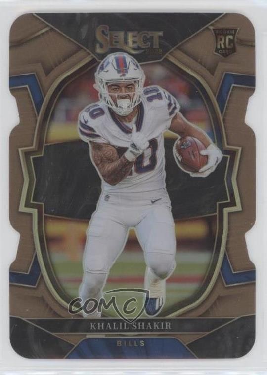 2022 Panini Select Concourse Copper Prizm Die-Cut 149/149 Khalil Shakir #99 10w9
