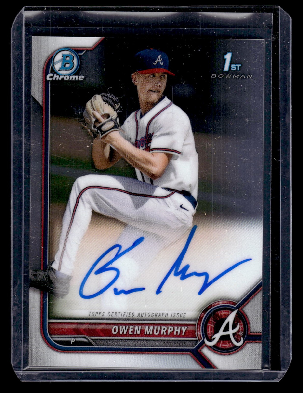 2022 Bowman Draft #CDA-OM Owen Murphy Chrome Draft Pick Autographs