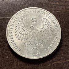 Germany 1972 J Silver 10 Marks - Munich Olympics - Dec 28th Auction - Lot #1212