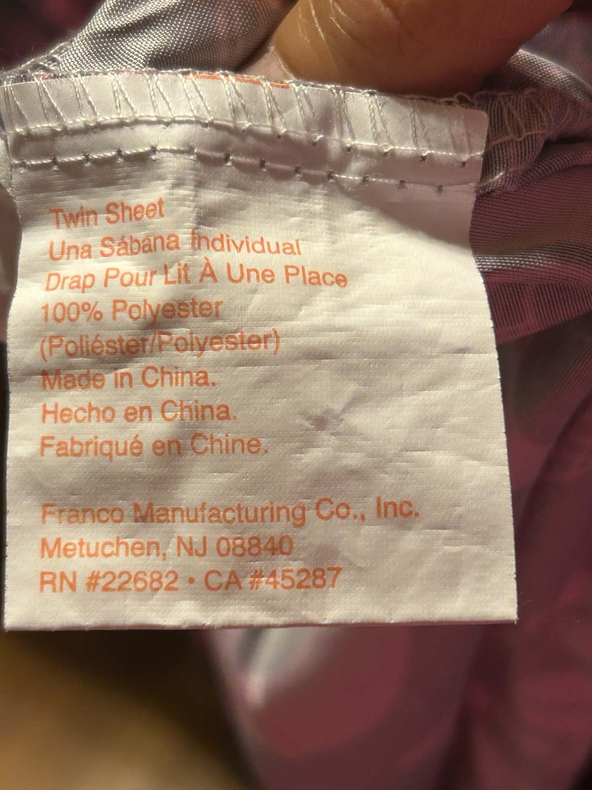 Monster High Twin Bedding Set (Sheet, Fitted Sheet, Pillow Case) (2014) (Mattel)