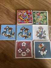 7 Vintage Metropolitan Federal Borgen Limited Edition Trivet Collection