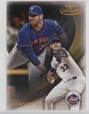 2016 Gold Label Topps.com Online Exclusive Class 2 5x7 10/10 Matt Harvey #82 2d9