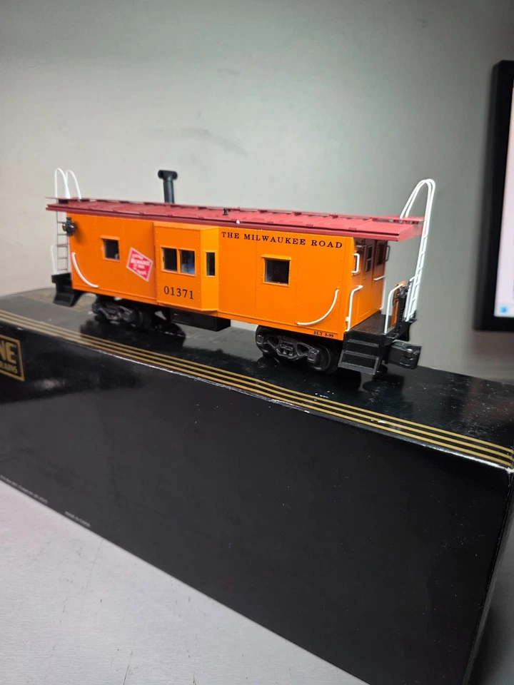 K_LINE K612-1371 Milwaukee Road Smoking Caboose +++++ OB & Paperwork +++++ - Image 3 of 4