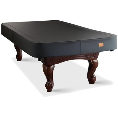 Durable Leatherette Billiard Table Cover 8FT Black Charcoal