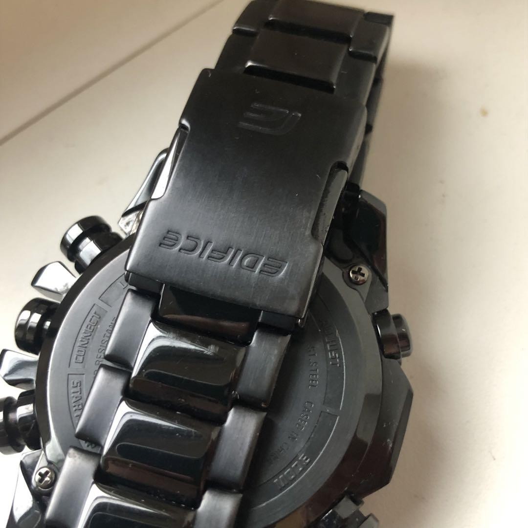 カシオ EDIFICE ECB-800 Tough Solar 腕時計 CASIO EDIFICE ECB 800 Watch - YouTube
