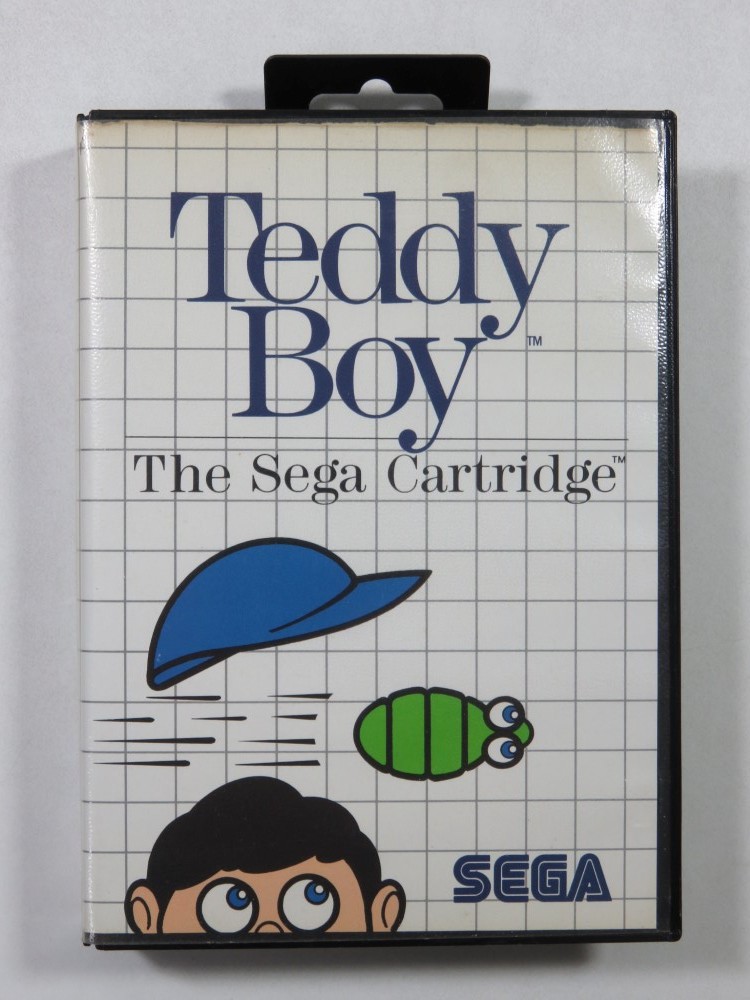 TEDDY BOY SEGA MASTER SYSTEM (MS) PAL-EURO (COMPLETE - COVER DAMAGED)