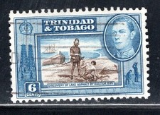 BRITISH TRINIDAD & TOBAGO   STAMPS USED LOT  901CA