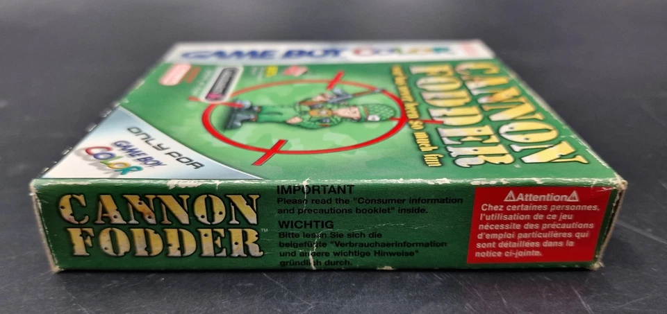 Cannon Fodder - Nintendo Gameboy Color - Complet CIB - PAL - Bon Etat - Photo 3/4