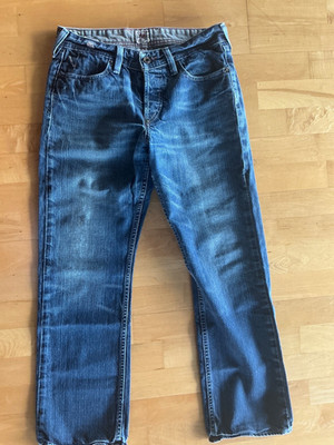 Express Men s Jeans X2 Classic Fit Regular Rise Boot Cut 31 X 28 Blue