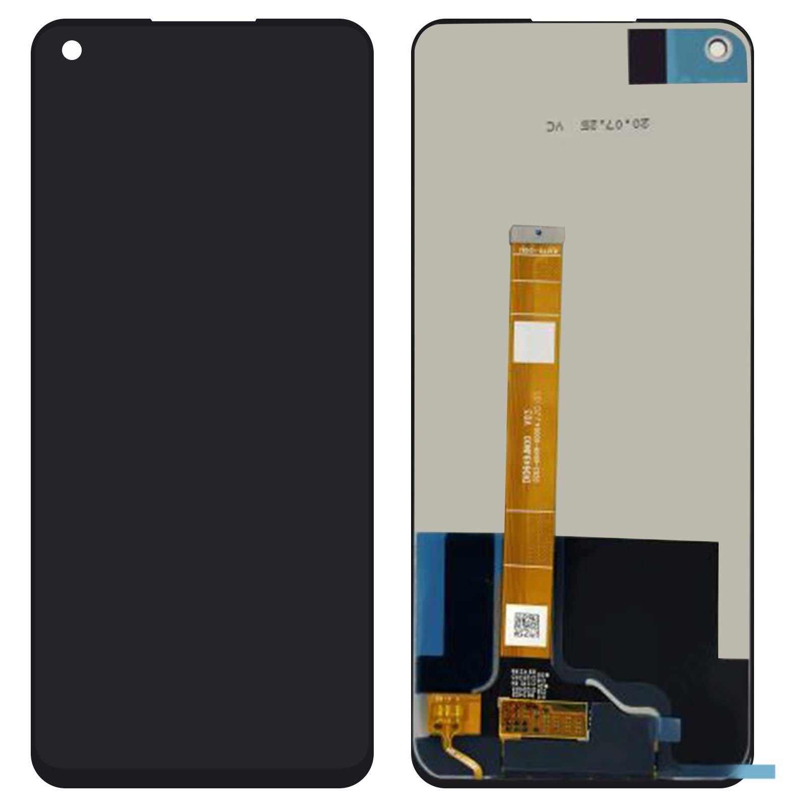 Réparer écran cassé Oppo A72 avec bloc vitre tactile LCD noir