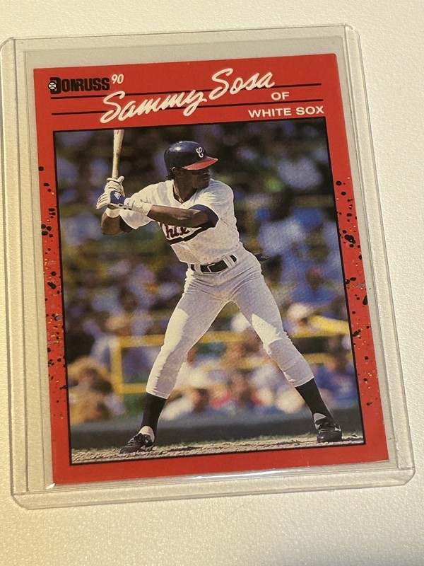 1990 Donruss - Sammy Sosa #489 (RC)