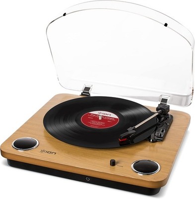 ION Audio Max LP - Vinyl Plattenspieler / Turntable mit eingebauten Lautsprechern