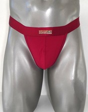 MEN'S COTTON SPANDEX THONG SIZE L