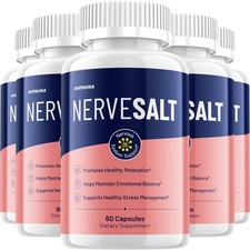 (5 Pack) Nerve Salt Capsule - NerveSalt Pills Advanced Formula Nerve Health