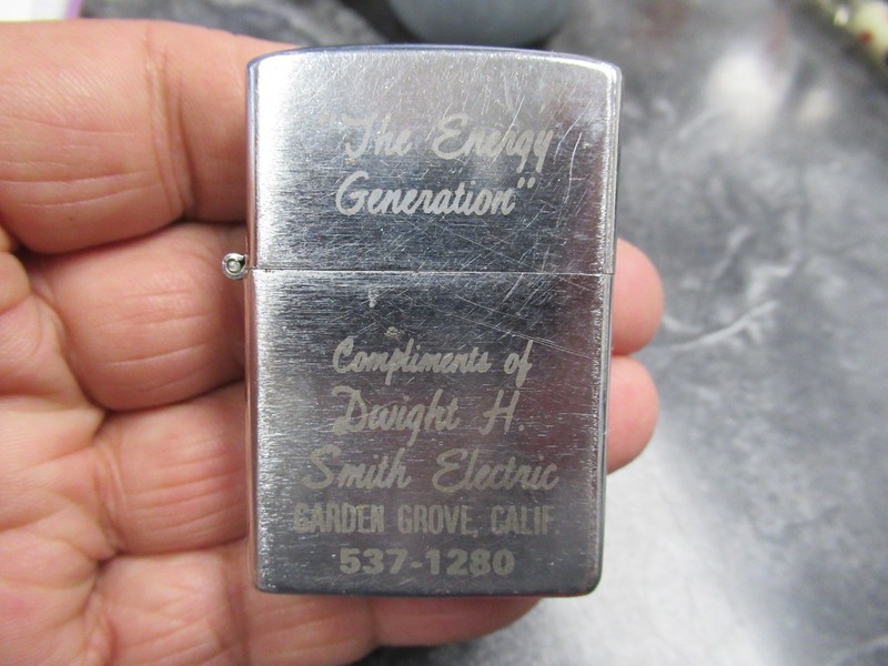 Vintage Korea Hi-Lite Dwight H. Smith Electric Garden Grove California Lighter