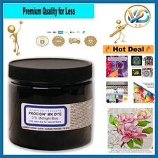 Procion Mx Dye Midnight Blue 8oz Fabric Dye for Cotton Linen Fiber Reactive