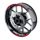 Red 17 inch Vinyl Wheel Sticker Decal GP01 For Kawasaki Z900 17-23 22 21 20 19