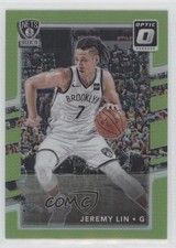 2017-18 Panini Donruss Optic Lime Green Prizm 26/175 Jeremy Lin #13 1yj