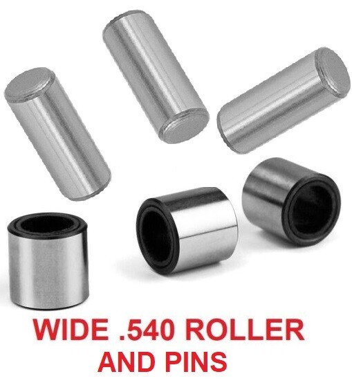 3 PRIMARY CLUTCH WIDE ROLLER BUSHING & PINS POLARIS AXYS RMK 600
