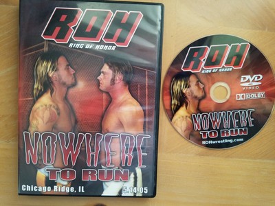 Roh Nowhere To Run Dvd Ring Of Honor Cm Punk Daniel Bryan Austin Aries Nxt Wwe Ebay
