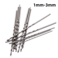 HSS Twist Drill Bits For Metal Wood Extra Long High Speed Steel Diameter 1mm-3mm
