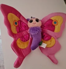 Butterfly Plush Hanging Moving Eyes Girl Bedroom