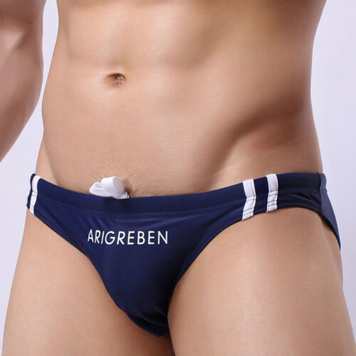 Men's Swimwear Swim Shorts Trunks Briefs Underwear Thong Bikini Swimming Boxer * - Picture 20 of 27