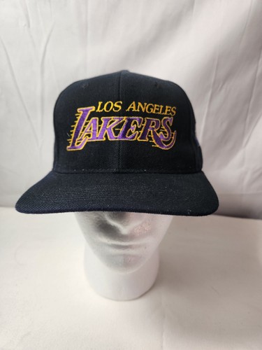 🚨🔥Vintage NBA 90s Wool Starter Style Script Wollmütze Los Angeles Lakers EUC! - Bild 1 von 8
