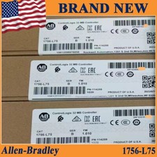 New Sealed Allen Bradley 1756-L75 /B ControlLogix 32 MB Controller 1756L75