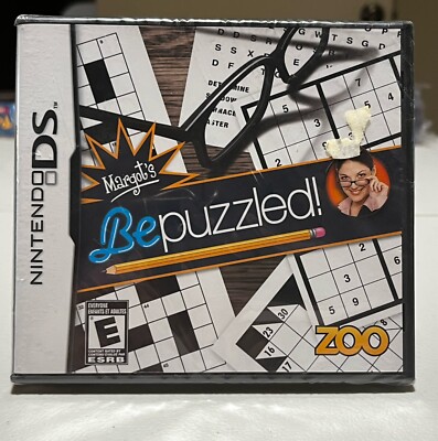 Margot's Bepuzzled Crosswords for Nintendo DS Brand New Factory Sealed