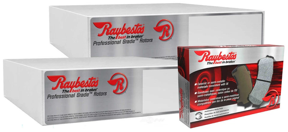 Kit de freno de disco-R-Line Kit de pastillas de freno y rotor Raybestos se adapta a 98-02 Isuzu FVR Foto 3 de 3