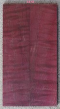 Stabilized Red Maple Quilted Curl knife scales 7373, 6 1/2" x 1 3/4" x 7/16"