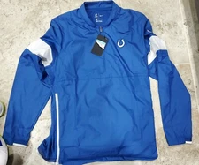 NEW WITH TAGS 2019 NIKE ONFIELD INDIANAPOLIS COLTS WINDBREAKER MEN'S SIZE MEDIUM