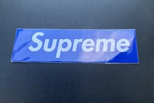 Supreme Seoul Box Logo Stickers Brand New KOREA Blue Box Logo Sticker Sleeve