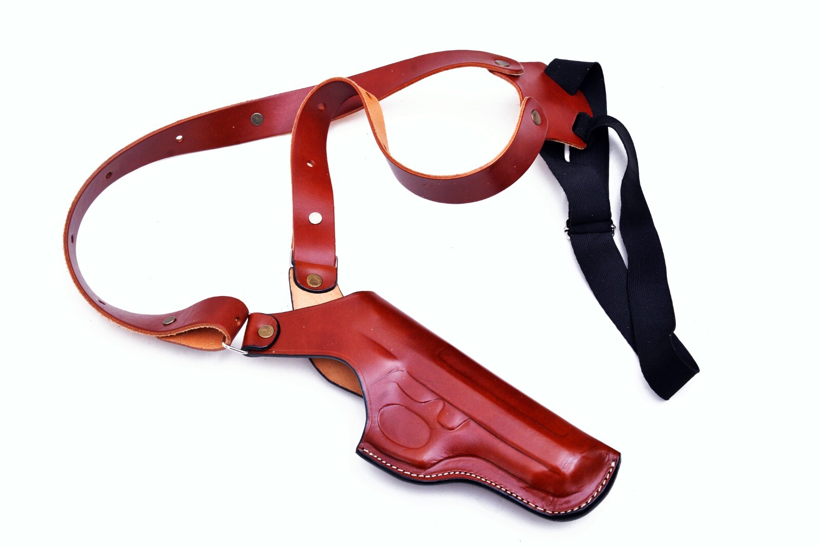 Leather Shoulder Holster Fits Springfield XD 40, XD 45, XDS45, XDM,1911