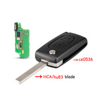 Kit Clé Vierge Peugeot 406 607 Kit Clé électronique Vierge ID46 - Foto 2