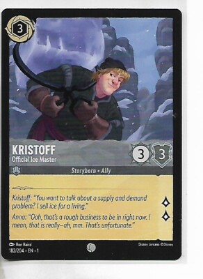 Kristoff - Official Ice Master - The First Chapter [COMMON NORMAL] | Ozzie Collectables