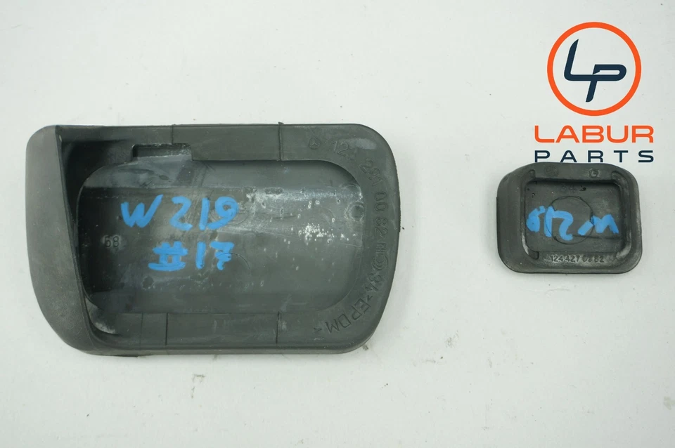 W211 03-11 Mercedes CLK CLS E Clase E Pedal de aceleración de gas y cubierta de freno A1602 Foto 2 de 4