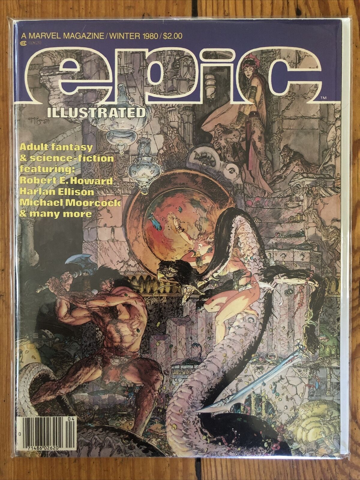 Epic Illustrated Winter 1980 P. Craig Russell, Veitch, Starlin, Shotaro Ishimori
