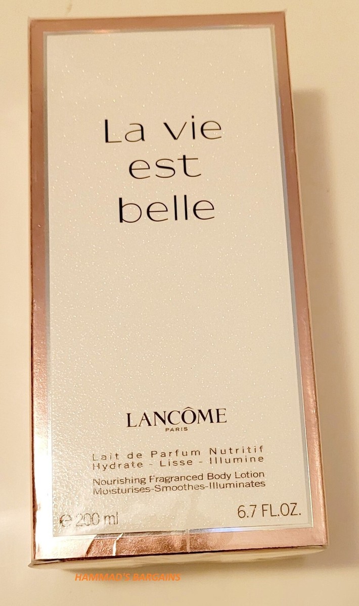 Parfum Nutritif Lancome Perfume La Vie Est Belle 200ml Body Lotion