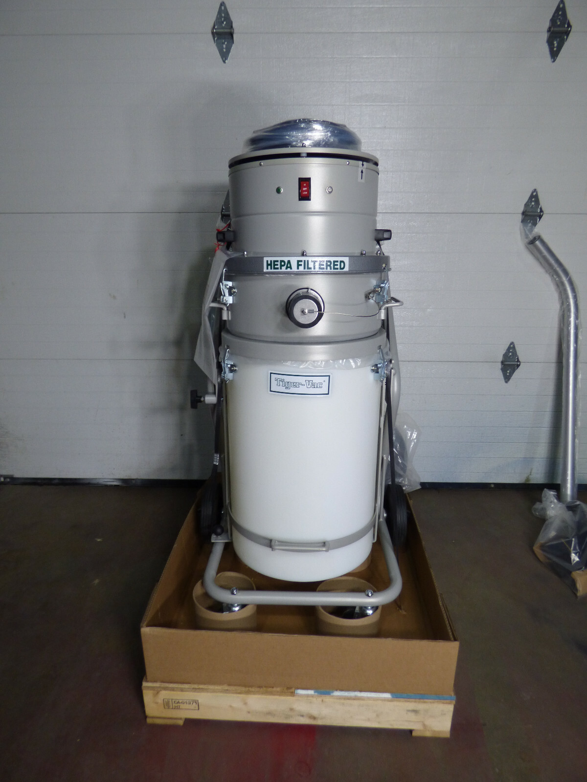 Tiger Vac HEPA Vacuum 15 Gallon 2000 Watt Asbestos Remediation 120 Volt