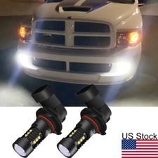 2pcs 9005 H10 Led 6000k White Fog Driving Light Bulbs For 09-18 Ram 1500 2500 2pcs 9005 H10 Led 6000k White Fog Driving Light Bulbs For 09-18 Ram 1500 2500
