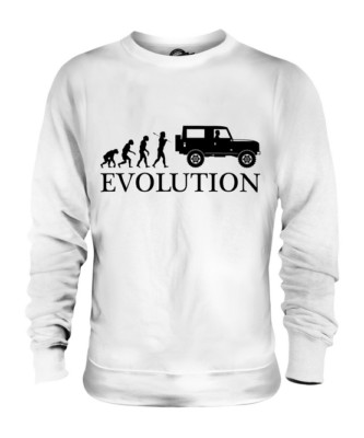 4X4 EVOLUTION OF MAN UNISEX SWEATER MENS WOMENS LADIES GIFT