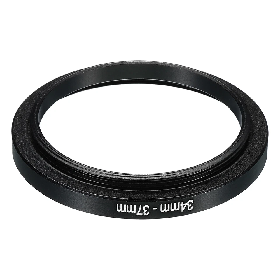 34mm-37mm Metal Step Up Ring Camera Lens Filter Adapter Aluminum Adapter Ring - Image 3 of 4