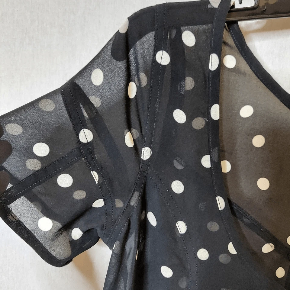 Una cucharadita 1/2 cremallera manga corta natación encubrimiento talla mediana Foto 4 de 4