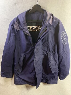 RRD Roberto Ricci Designs Jacket Mens XL? 44'' Chest Blue Full Zip Collar Outdoor